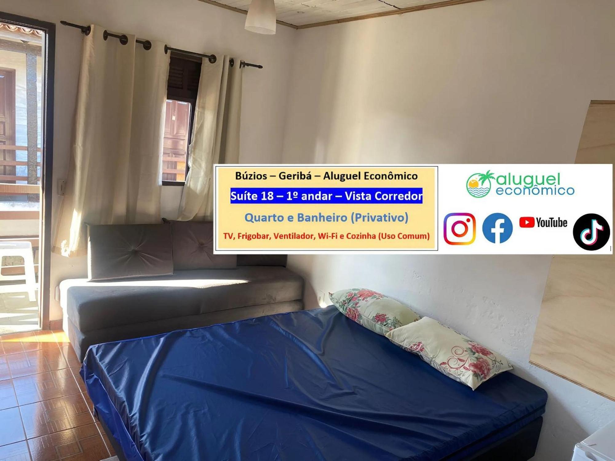 Búzios - Geribá - Aluguel Econômico Apartamento Exterior foto