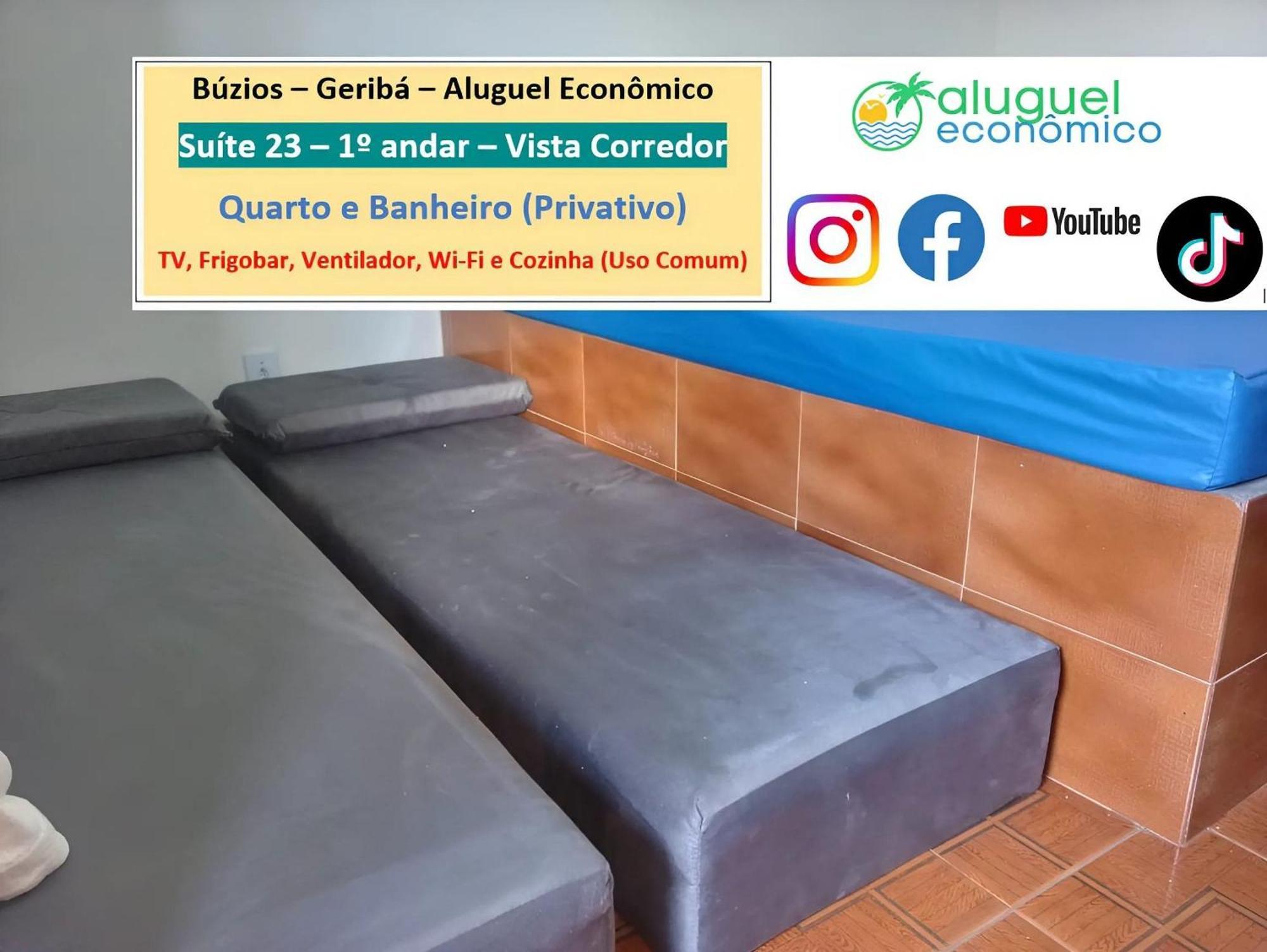 Búzios - Geribá - Aluguel Econômico Apartamento Exterior foto