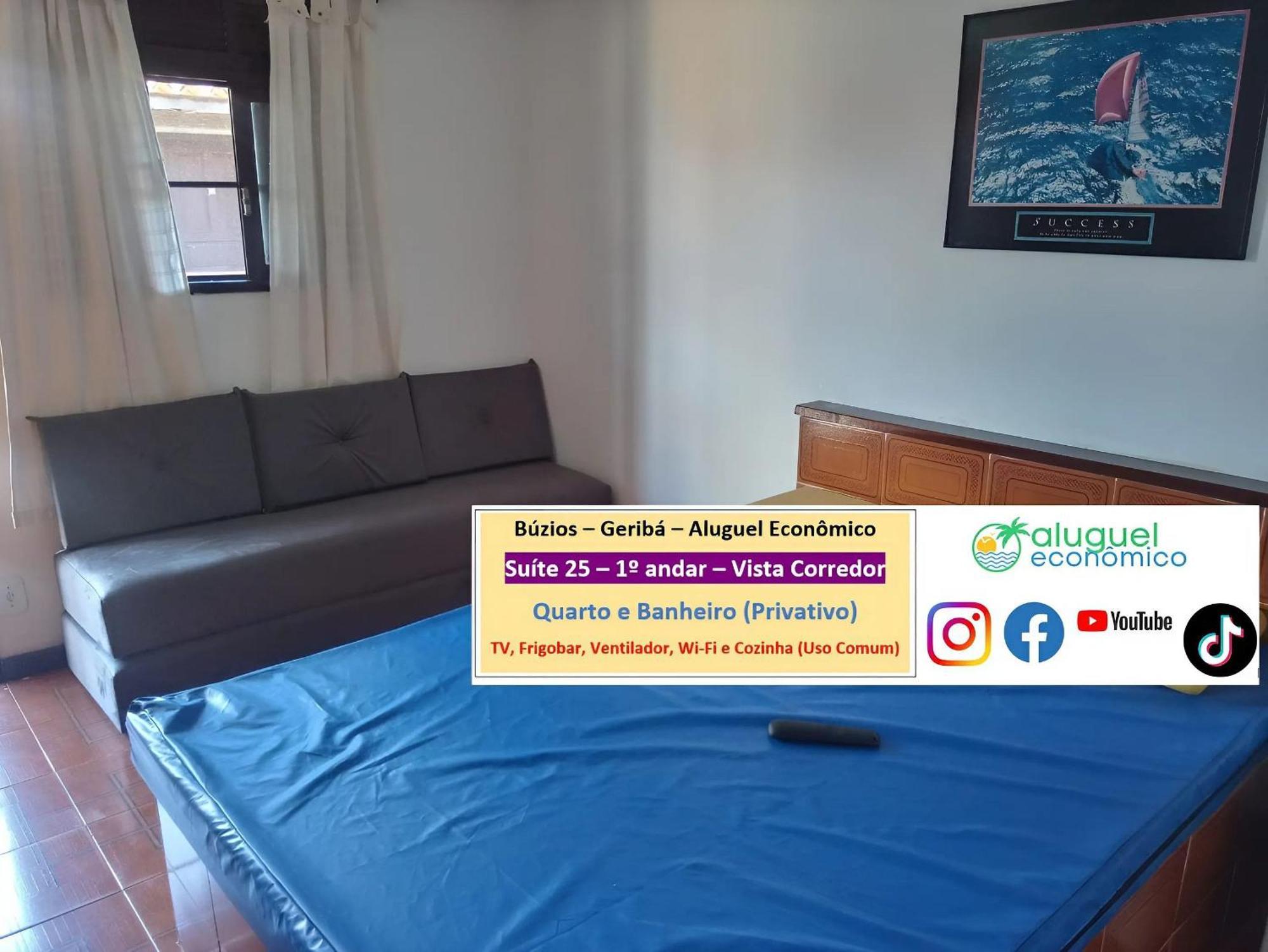 Búzios - Geribá - Aluguel Econômico Apartamento Exterior foto