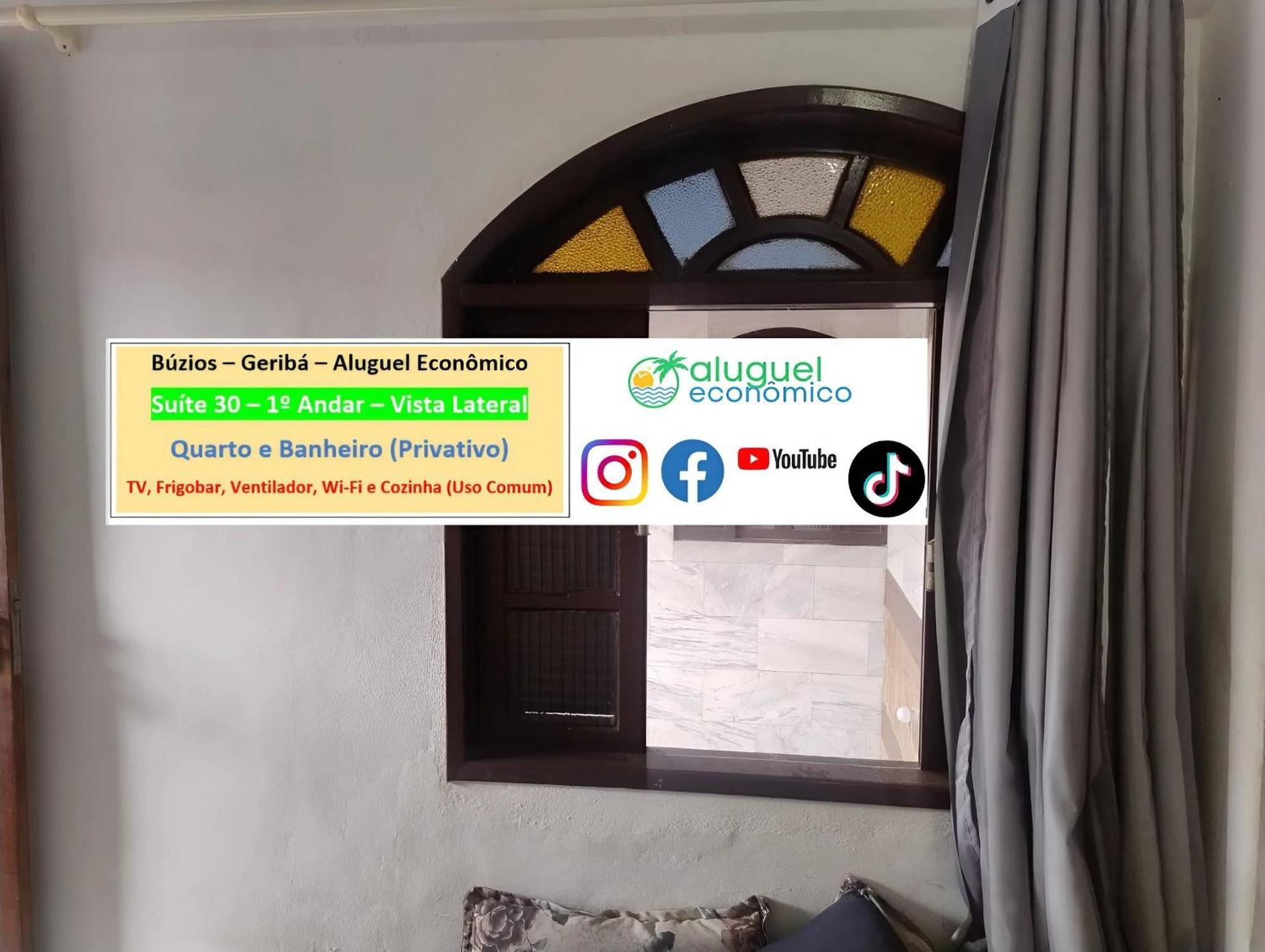 Búzios - Geribá - Aluguel Econômico Apartamento Exterior foto