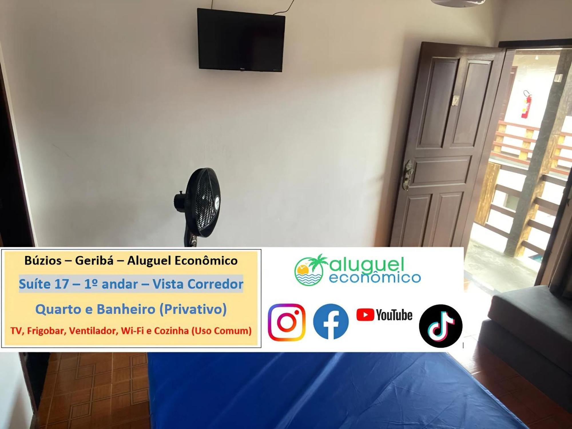 Búzios - Geribá - Aluguel Econômico Apartamento Exterior foto