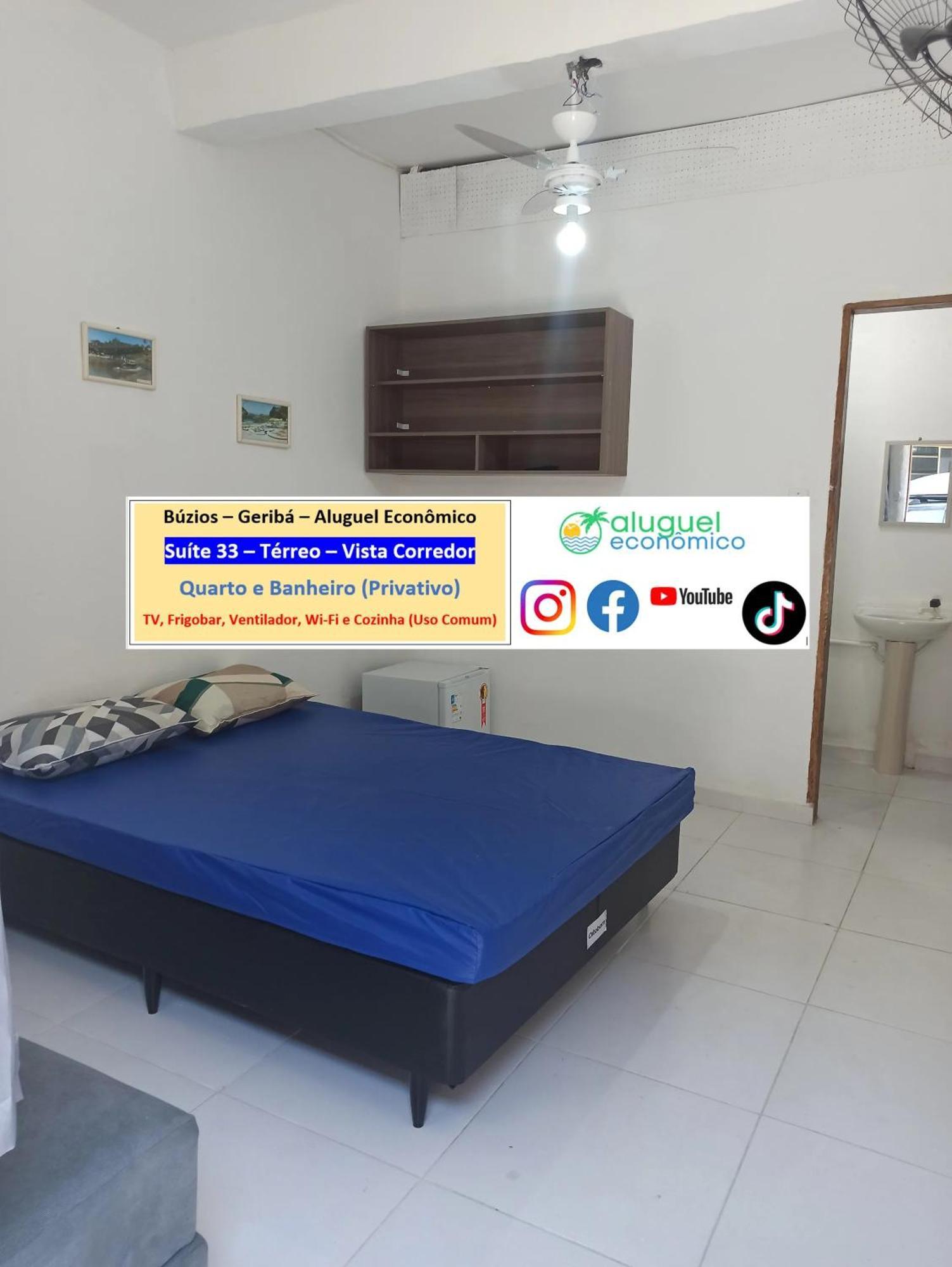 Búzios - Geribá - Aluguel Econômico Apartamento Exterior foto