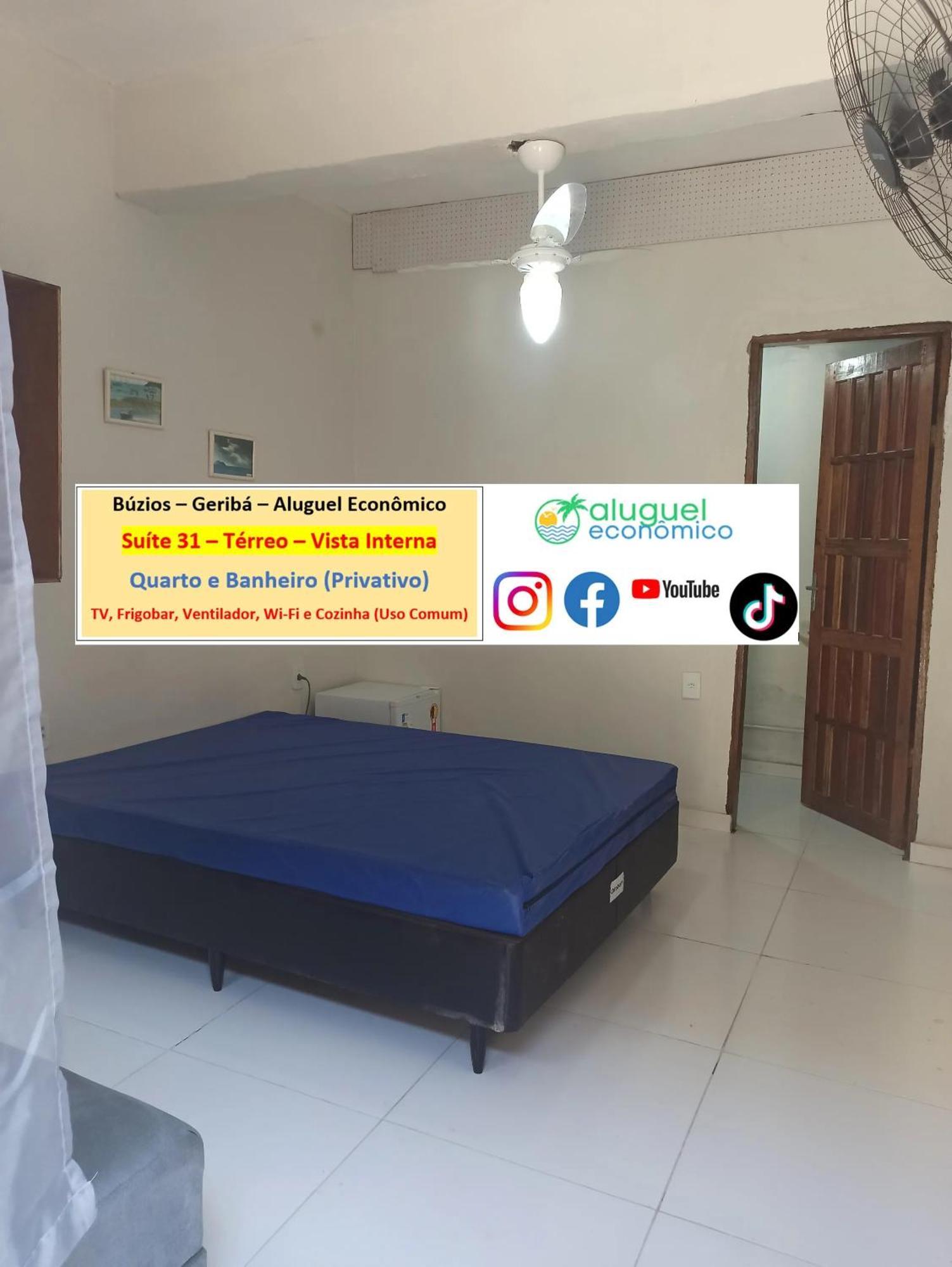 Búzios - Geribá - Aluguel Econômico Apartamento Exterior foto