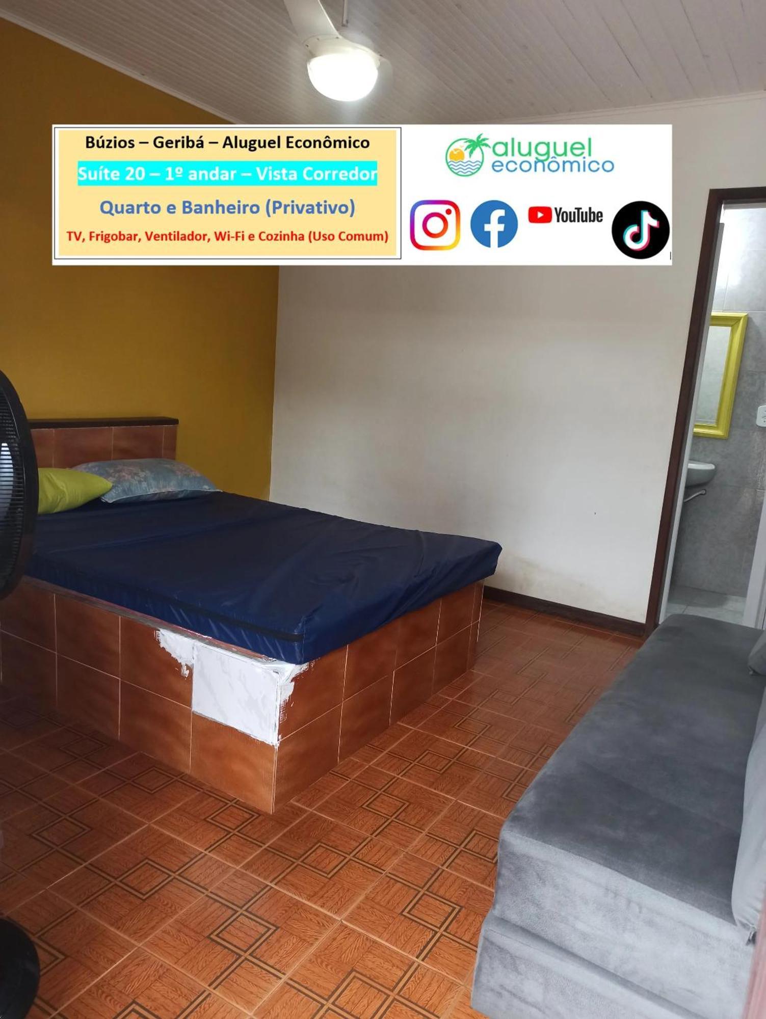 Búzios - Geribá - Aluguel Econômico Apartamento Exterior foto